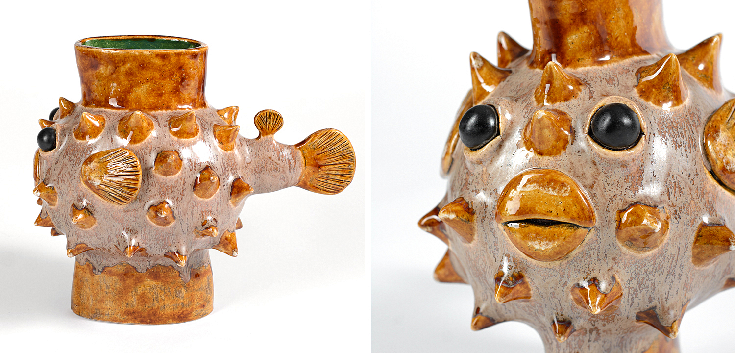 Ваза Puffer Fish Vase Ваза Puffer Fish Vase - Loft-Concept в Саратове