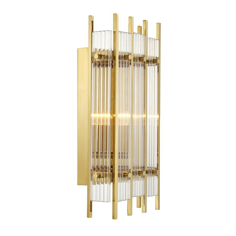 Бра Wall Lamp Sparks S Gold Глянцевое золото Прозрачный (Transparent) Бра Wall Lamp Sparks S Gold Глянцевое золото Прозрачный (Transparent) в Саратове | Loft Concept