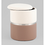 Пуф Mauldine с ящиком светло-коричневый с экокожей варинант исполнения - 2 | Loft Concept в Саратове