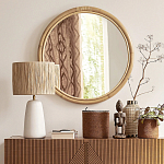 Комод с геометрическим рисунком на ящиках Anders Dark Wood варинант исполнения - 8 | Loft Concept в Саратове