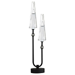 Настольная лампа с прозрачными плафонами из стекла Umbrella варинант исполнения - 1 | Loft Concept в Саратове