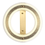 Бра круглое с эффектом морозного стекла Freezing Pattern варинант исполнения - 1 | Loft Concept в Саратове