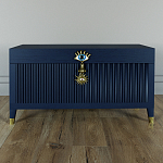 Большой дизайнерский Сундук Elsa Dreams Blue варинант исполнения - 1 | Loft Concept в Саратове