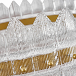 Люстра круглая с декоративными элементами в виде лепестков Round Light Flashing варинант исполнения - 7 | Loft Concept в Саратове