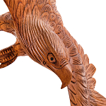 Статуэтка деревянная в виде орла Bali Eagle варинант исполнения - 3 | Loft Concept в Саратове