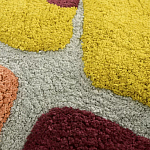 Чехол на подушку с рисунком горчичного цвета Elan Textured варинант исполнения - 6 | Loft Concept в Саратове