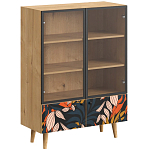 Витрина с изображением на дверцах Elise Cupboard варинант исполнения - 11 | Loft Concept в Саратове