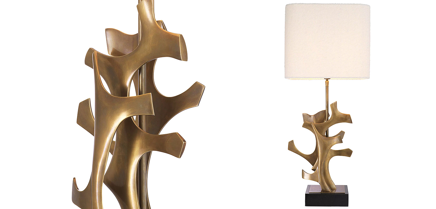 Настольная лампа Eichholtz Table Lamp Agape Brass Настольная лампа Eichholtz Table Lamp Agape Brass - Loft-Concept в Саратове