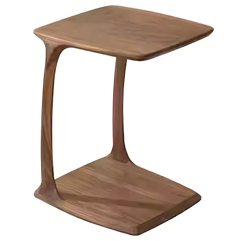 Столик приставной из массива дерева Walnut Side Table Орех Столик приставной из массива дерева Walnut Side Table Орех в Саратове | Loft Concept