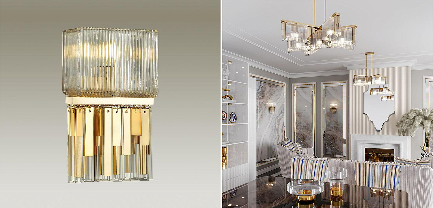 Бра Madelen Gold Wall Lamp Бра Madelen Gold Wall Lamp - Loft-Concept в Саратове