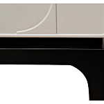 Тумбочка прикроватная с ящиком черно-серого цвета Noble Nightstand варинант исполнения - 6 | Loft Concept в Саратове