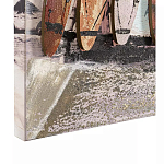 Панно декоративное в морском стиле Seascape and Surfing I варинант исполнения - 3 | Loft Concept в Саратове