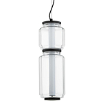 Подвесной светильник с прозрачным плафоном Jarrty 47 см варинант исполнения - 1 | Loft Concept в Саратове