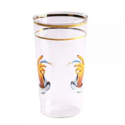 Стакан Seletti Hands with snakes
