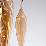 Подвесная люстра с ветвистым каркасом Sconce Caramel варинант исполнения - 2 | Loft Concept в Саратове