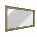 Зеркало прямоугольное с классической деревянной рамой Flowchart варинант исполнения - 1 | Loft Concept в Саратове