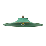 Подвесной вязаный зеленый светильник «Токио»  варинант исполнения - 1 | Loft Concept в Саратове