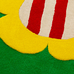 Дизайнерский ковер с цветами Poltronova Tappeto Prato Rug варинант исполнения - 6 | Loft Concept в Саратове