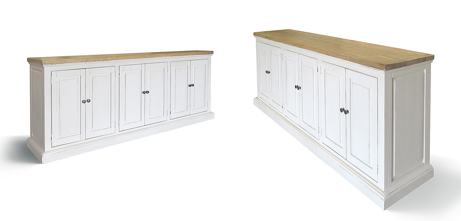 Комод длинный в стиле прованс Lazzaro Provence HARMONIE Antique White Белый Комод длинный в стиле прованс Lazzaro Provence HARMONIE Antique White Белый - Loft-Concept в Саратове