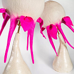 Торшер фуксия «Цветы из снов»  варинант исполнения - 2 | Loft Concept в Саратове