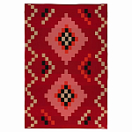 Плед хлопковый по мотивам башкирских орнаментов Ural and Siberian Patterns варинант исполнения - 1 | Loft Concept в Саратове
