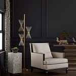 Торшер с абажурами из тонких металлических палочек Wild Thorns варинант исполнения - 4 | Loft Concept в Саратове