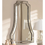 Зеркало в серебристой фигурной раме Silver Reflection варинант исполнения - 5 | Loft Concept в Саратове