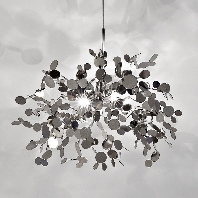 Люстра Terzani Argent Suspension Pendant lamp 40 Хром Люстра Terzani Argent Suspension Pendant lamp 40 Хром в Саратове | Loft Concept