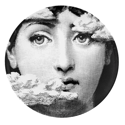 Декоративная тарелка Fornasetti 139 Декоративная тарелка Fornasetti 139