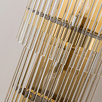 Бра с золотистым основанием и прозрачными трубками Nembus варинант исполнения - 5 | Loft Concept в Саратове