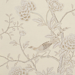 Обои ручная роспись Earlham Platinum Mica варинант исполнения - 3 | Loft Concept в Саратове