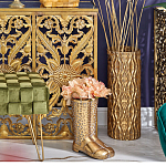 Ваза в форме сапог с рельефной текстурой и ручками Vase Boot варинант исполнения - 6 | Loft Concept в Саратове