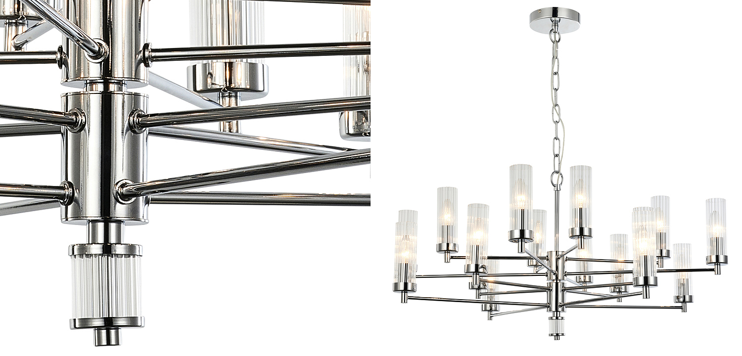 Люстра Jeanette Chandelier Chromium 85 Люстра Jeanette Chandelier Chromium 85 - Loft-Concept в Саратове