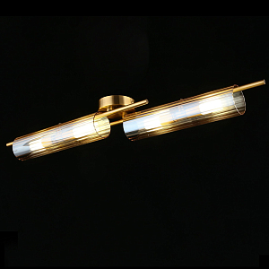 Люстра потолочная светодиодная Lusiana Gold