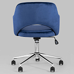 Кресло для компьютерного стола Veloury Blue варинант исполнения - 5 | Loft Concept в Саратове