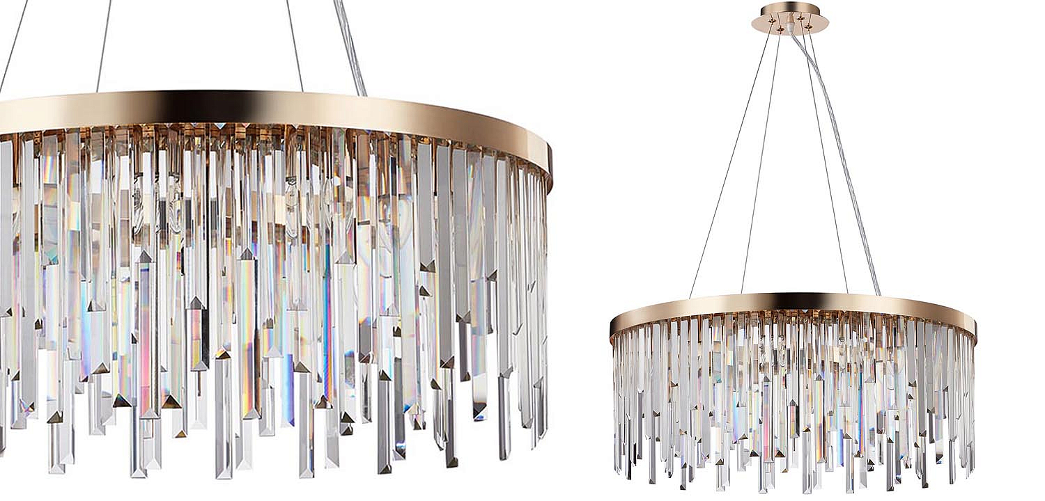 Люстра Bennett Chandelier gold Люстра Bennett Chandelier gold - Loft-Concept в Саратове