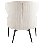 Современное мягкое кресло на металлических ножках Rakush Milk варинант исполнения - 3 | Loft Concept в Саратове