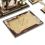 Настольный письменный набор из яшмы Manager Organizer варинант исполнения - 4 | Loft Concept в Саратове