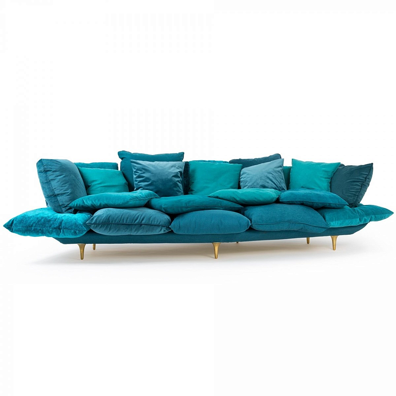 Диван Seletti Sofa Comfy Turquoise Синий Диван Seletti Sofa Comfy Turquoise Синий в Саратове | Loft Concept