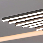 Люстра в виде распахнутых крыльев из тонких металлических планок Flight of Freedom варинант исполнения - 13 | Loft Concept в Саратове