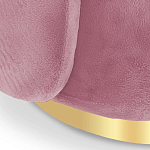 Диван с обивкой из искусственного меха Ambrose Soft Sofa варинант исполнения - 7 | Loft Concept в Саратове