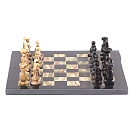 Шахматы настольные из натурального камня Оникс Decorative Thematic Chess варинант исполнения - 1 | Loft Concept в Саратове