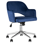 Кресло для компьютерного стола Veloury Blue варинант исполнения - 1 | Loft Concept в Саратове