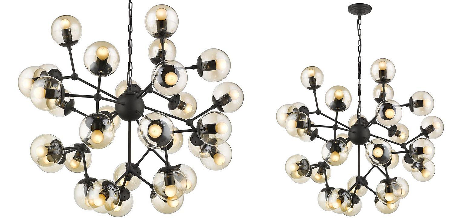 Люстра Modo Chandelier black Люстра Modo Chandelier black - Loft-Concept в Саратове