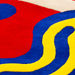 Дизайнерский ковер в виде бабочки Poltronova Tappeto Farfalla Rug варинант исполнения - 9 | Loft Concept в Саратове