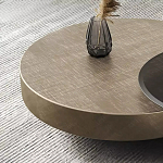 Комплект их 2-х круглых дизайнерских журнальных столов Difelap варинант исполнения - 3 | Loft Concept в Саратове