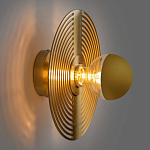 Бра в виде металлического диска Amadis Gold Wall Lamp варинант исполнения - 6 | Loft Concept в Саратове