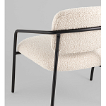 Кресло лаунж Rooney букле белый варинант исполнения - 3 | Loft Concept в Саратове