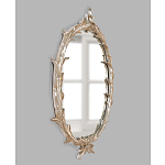 Зеркало овальное с деревянной ветвистой рамой Branched Mirror варинант исполнения - 1 | Loft Concept в Саратове