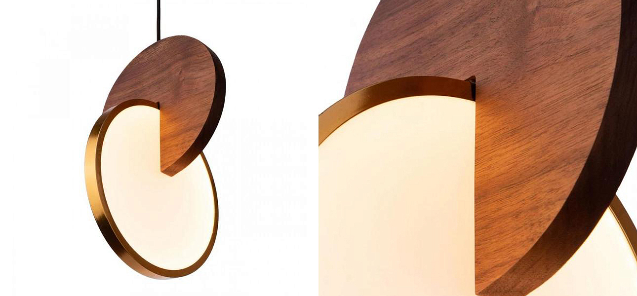 Подвесной светильник Eclipse Pendant Light Wood Подвесной светильник Eclipse Pendant Light Wood - Loft-Concept в Саратове